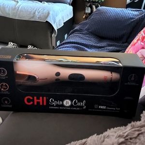 Ceramic rotating curler